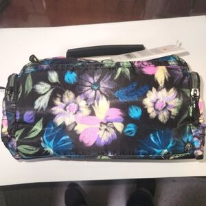 LUG Trolley Crossbody Bag - Bloom Black